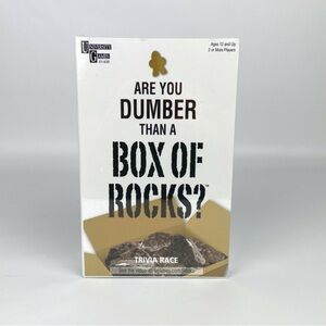 University Games Trivia Rage Box of Rocks Board Game 2 or more Game night  gift